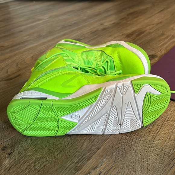 Zumba Air Shock High Top shoes, Bright Green - Picture 3 of 5